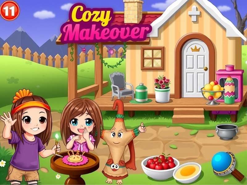 Cozy Cottage Makeover Game Screenshot India